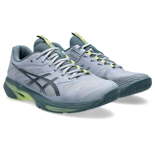 新品同様［アシックス］ソリューションスピードＦF2オムニクレーコート26.5cm ASICS ソリューションスピードFF4 オールコート 1041A532-400 GREY
