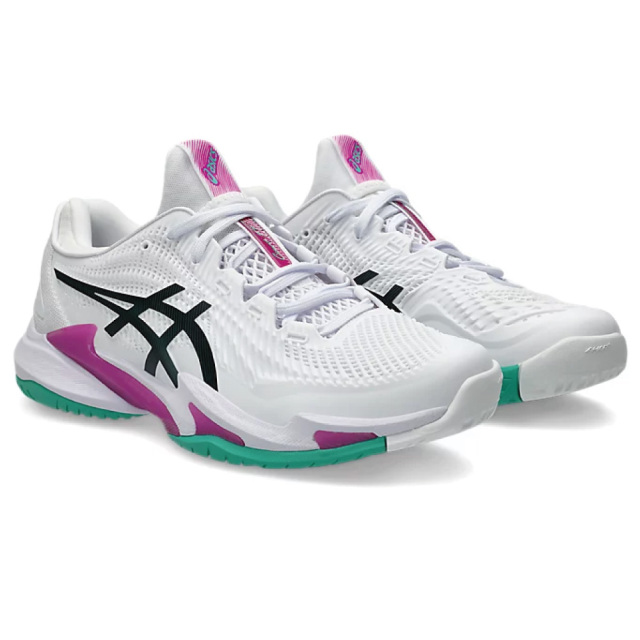 ASICS COURT FF 3(オールコート)テニスシューズ 　26 ASICS コート FF 3 オールコート 1041A370-106 WHITE/DIGITAL SAKURA