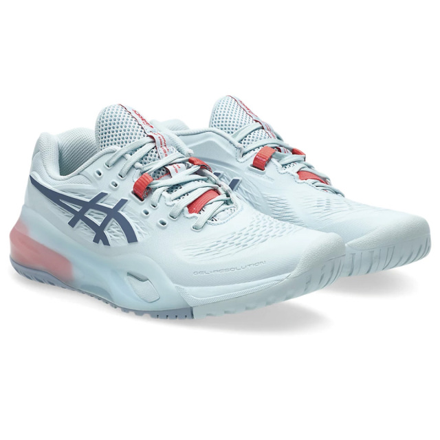 ASICS　ゲルレゾリューション テン　オールコート　1042A279-401　SKY/GREY BLUE