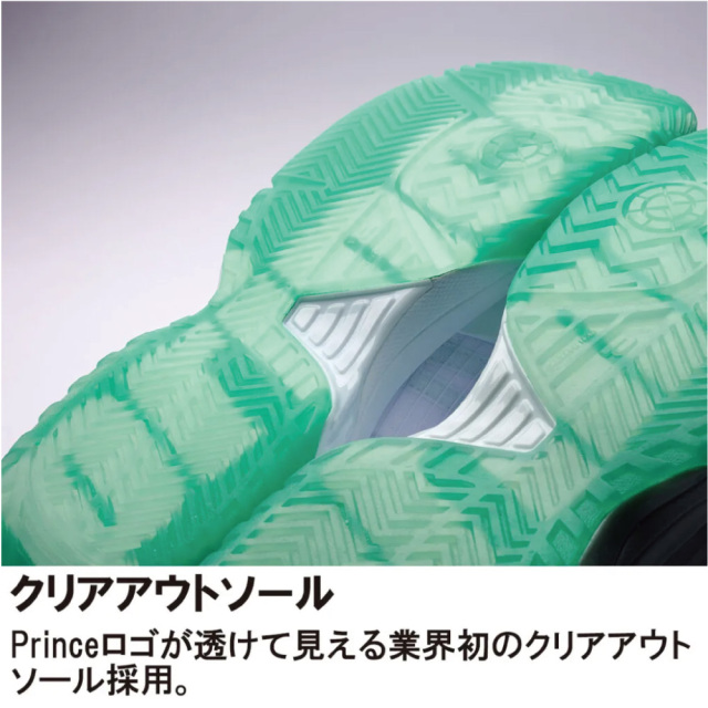 PRINCE ツアー プロ ゼット 6 CG DPSZC18-243 ブラック×クリアブラック