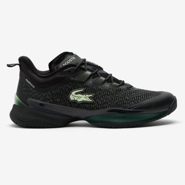 LACOSTE　AG-LT23 ULTRA 225 2 SMA  オールコート　ブラック/ライトグリーン　メッシュ　50SMA0007