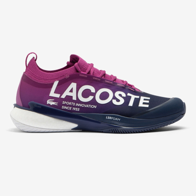 LACOSTE AG-LT25 LITE 125 1 SMA オールコート用 ピンク×ダーク