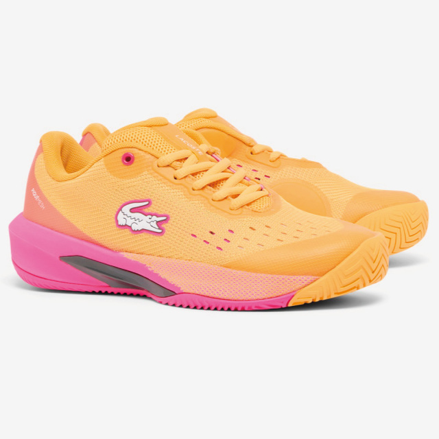 LACOSTE　AG-LT EVO 2262 SFA  ハード・クレイ　ピンク×イエロー　52SFA0051