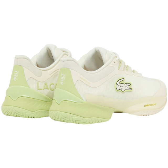 LACOSTE　AG-LT ULTRA 1261 SMA  オールコート　オフホワイト×ライトグリーン　メッシュ　51SMA0008