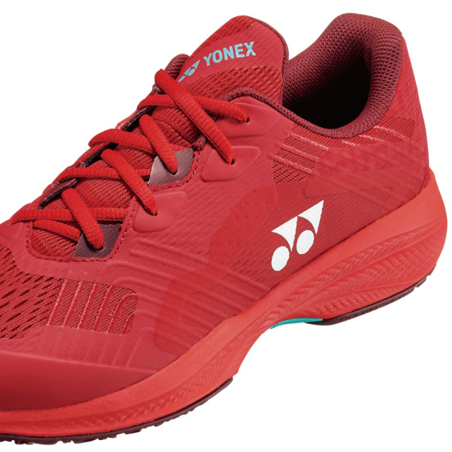 YONEX SONICAGE GCテニスシューズ レッド YONEX パワークッション ソニケージ メン GC クレー・砂入り人工芝用