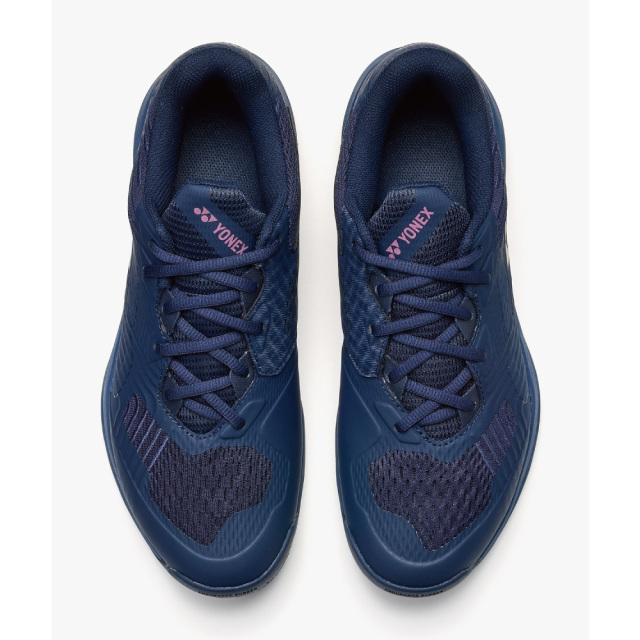 YONEX テニスシューズ ネイビー YONEX パワークッション ソニケージ ワイド AC オールコート用 ダーク