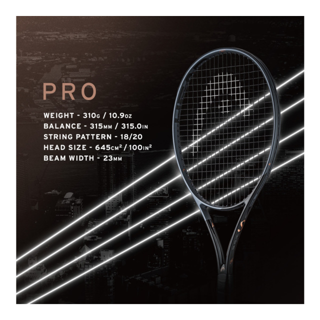 HEAD スピードプロ・ブラック 2023 ヘッド SPEED PRO BLACK 236203 