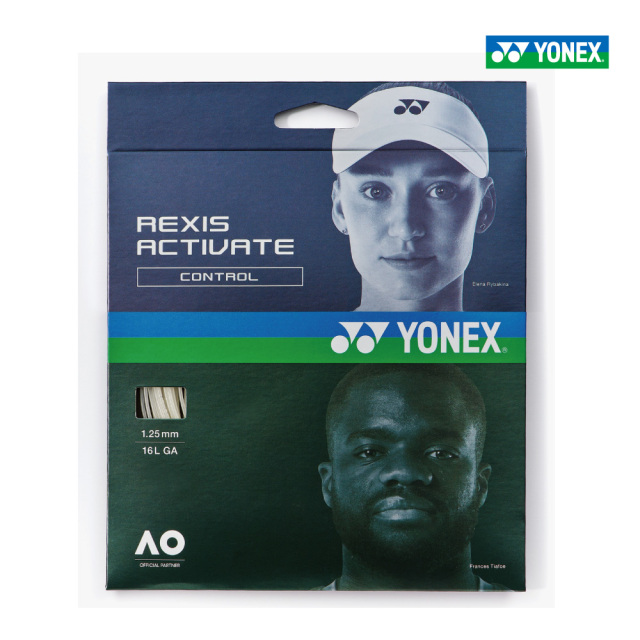 YONEX　レクシスアクティベート　12m　125/130　ホワイト　ブラック　TGRAC125　TGRAC130