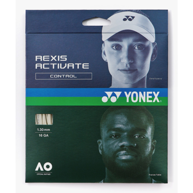YONEX　レクシスアクティベート　12m　125/130　ホワイト　ブラック　TGRAC125　TGRAC130