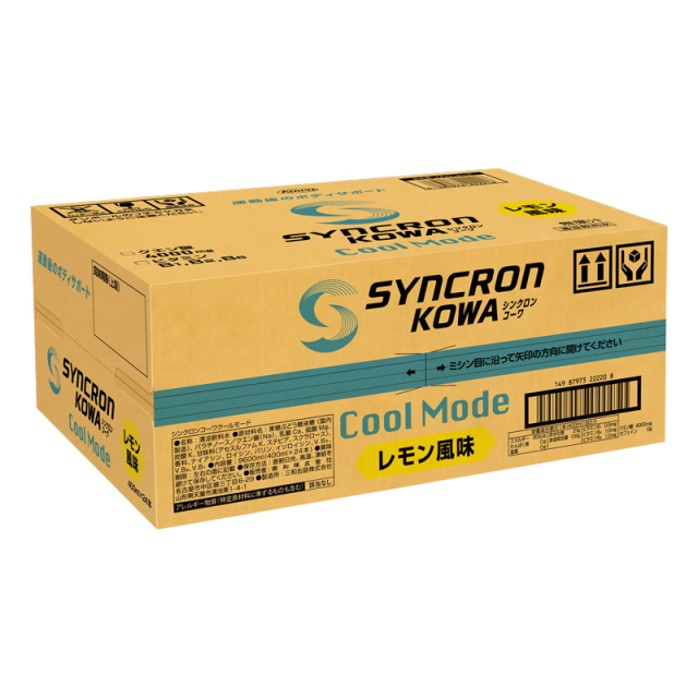 シンクロンコーワ クールモード レモン風味 400ml×24本入り