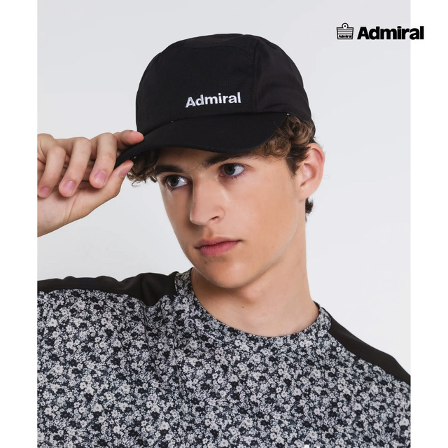 ADMIRAL　ユニセックス　ドライジェットキャップ　ATMZ601-10　2026SS　ブラック　吸水速乾　通気性　軽量　帽子　アドミラル　UNISEX　テニス　テニス　バドミントン　ソフトテニス
