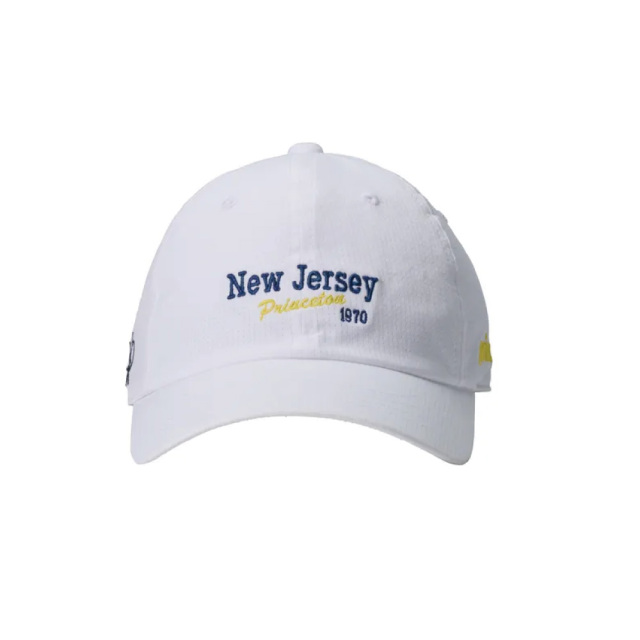 PRINCE　NEW JERSEY刺繍キャップ　PH008-146　ホワイト　男女兼用　軽量　通気性　ユニセックス　テニス　プリンス