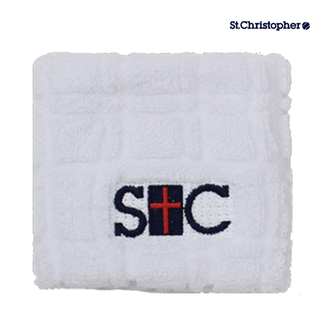 St.Christopher　チェックリストバンド ショート 　STC-BCA4606　2025SS　ホワイト(WH)