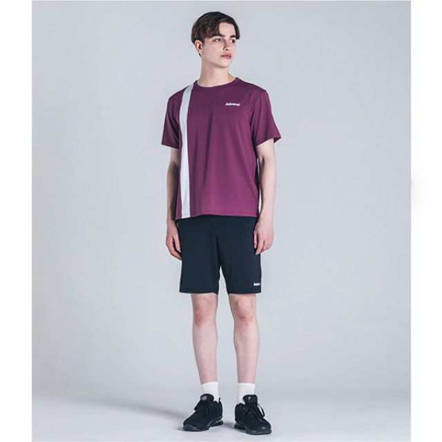 サイドストレートラインTEE　050　PUR　2024FW　Men'S