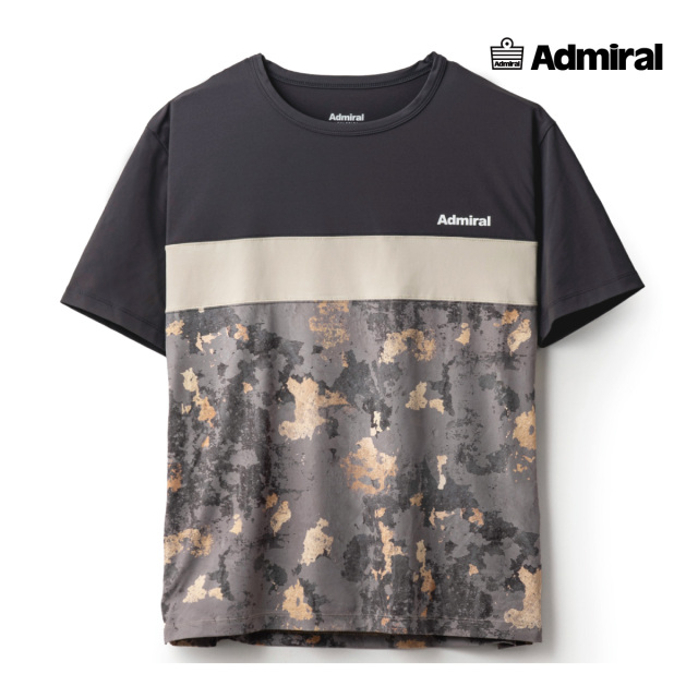 ADMIRAL メンズ フロントライングラフィックTEE ATMA418-029 2024FW 
