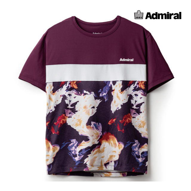 フロントライングラフィックTEE　050　PUR　2024FW　Men'S
