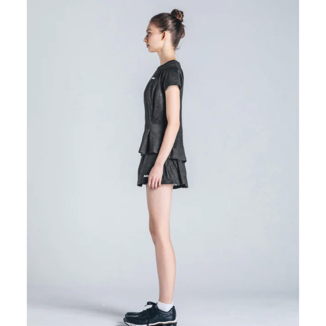 キルトプリントペプラムフレアTEE　018　CRL　2024FW　WOMEN'S