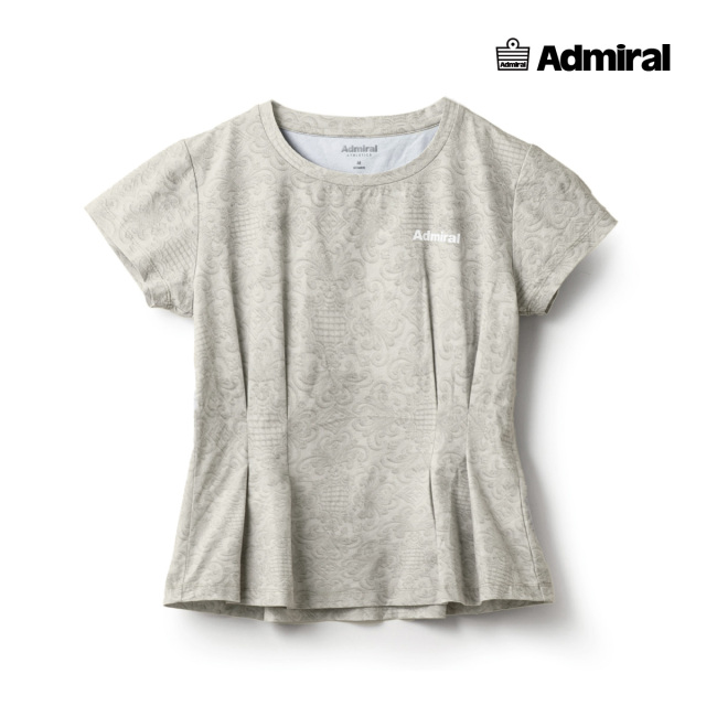 キルトプリントペプラムフレアTEE　029　BEG　2024FW　WOMEN'S