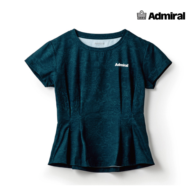 キルトプリントペプラムフレアTEE　034　BLU　2024FW　WOMEN'S