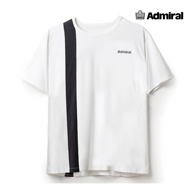サイドストレートラインTEE　000　WHT　2024FW　Men'S