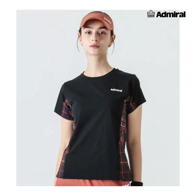 ADMIRAL レディース バイカラーカスケードフレアスコート ATLA555-022