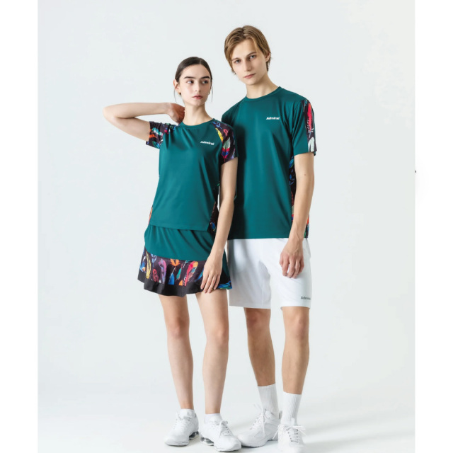 ADMIRAL メンズ サイドライングラフィックTEE ATMA516-060 2025FW