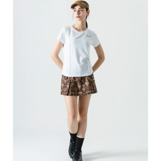 ADMIRAL レディース ダマスクタックプリーツスコート ATLA553-022