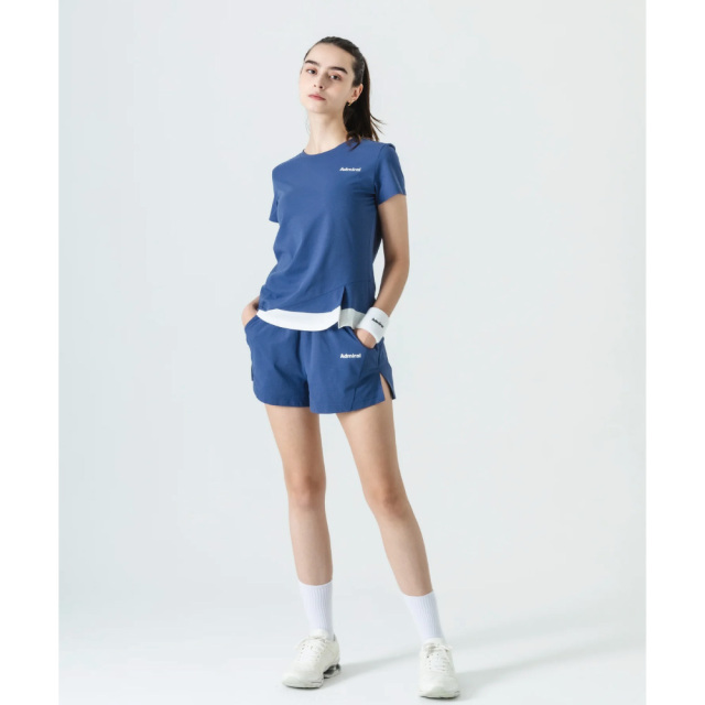 ADMIRAL レディース サイドスリットショーツ ATLA560-034 2025FW