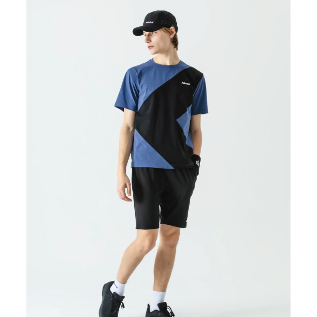 ADMIRAL メンズ アロースイッチングTEE ATMA522-034 2025FW ブルー