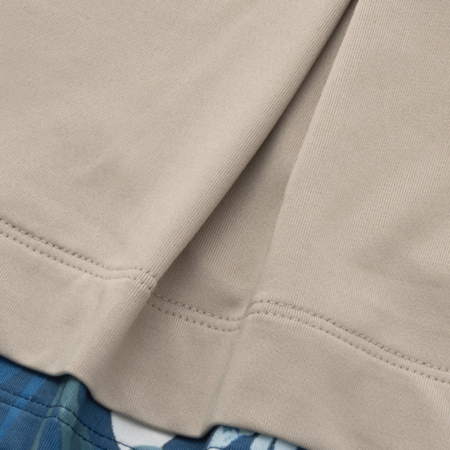 ADMIRAL　レディース　タックフレアグラフィックヘムショーツ　ATLA537-029　2025FW　ベージュ