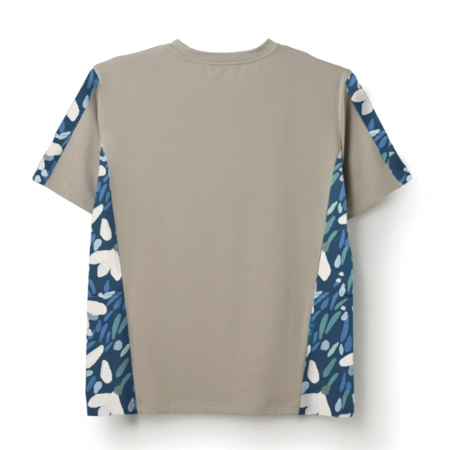ADMIRAL　メンズ　サイドライングラフィックTEE　ATMA516-029　2025FW　ベージュ