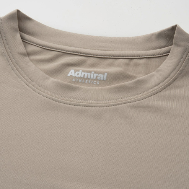 ADMIRAL　メンズ　サイドライングラフィックTEE　ATMA516-029　2025FW　ベージュ
