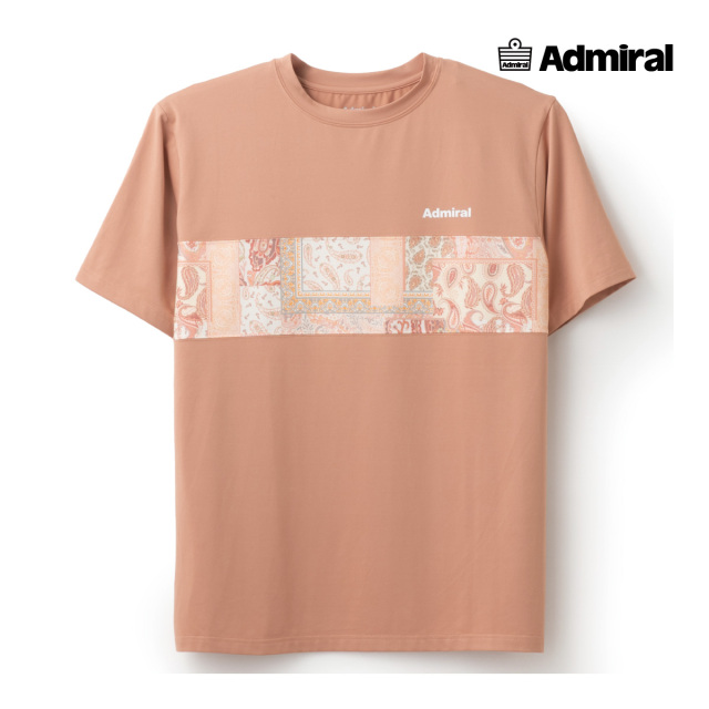 ADMIRAL　メンズ　フロントライングラフィックTEE