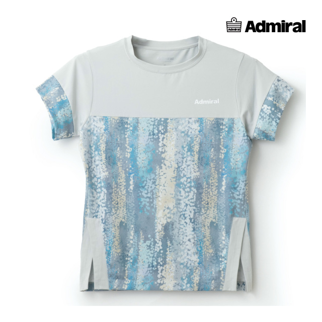 ADMIRAL　レディース　メインブロックグラフィックTEE