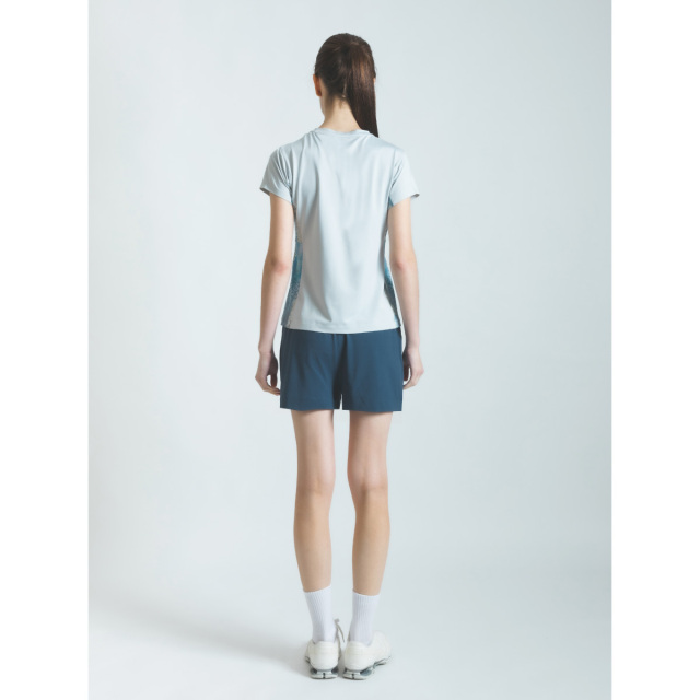ADMIRAL　レディース　サイドフレアヘムグラフィックTEE