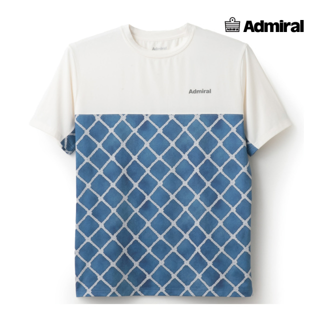 ADMIRAL　メンズ　ブロッキンググラフィックTEE