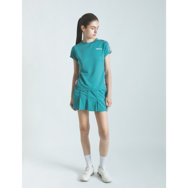 ADMIRAL　レディース　ショルダーラインフラワーTEE