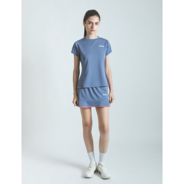ADMIRAL　レディース　ラインバックヘムフレアTEE