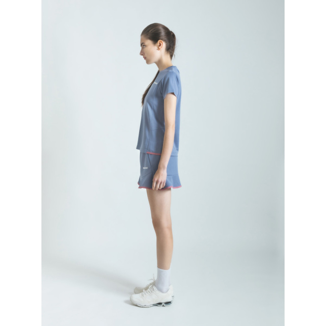 ADMIRAL　レディース　ラインバックヘムフレアTEE