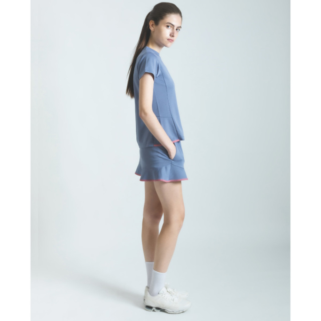 ADMIRAL　レディース　ラインバックヘムフレアTEE