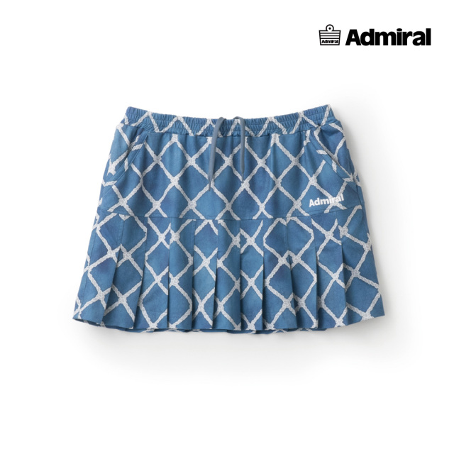 ADMIRAL　レディース　グラフィックプリーツスコート