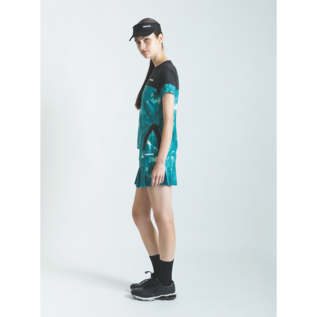ADMIRAL　レディース　グラフィックプリーツスコート