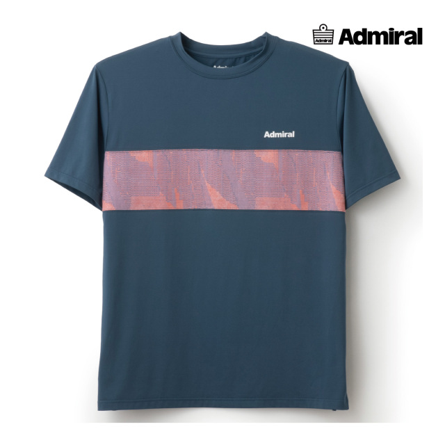ADMIRAL　メンズ　フロントライングラフィックTEE
