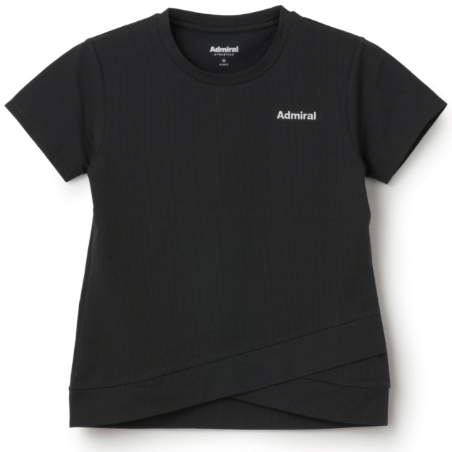 ADMIRAL ピケサッカークロスレイヤードヘムTEE　ATLA662-10 レディス