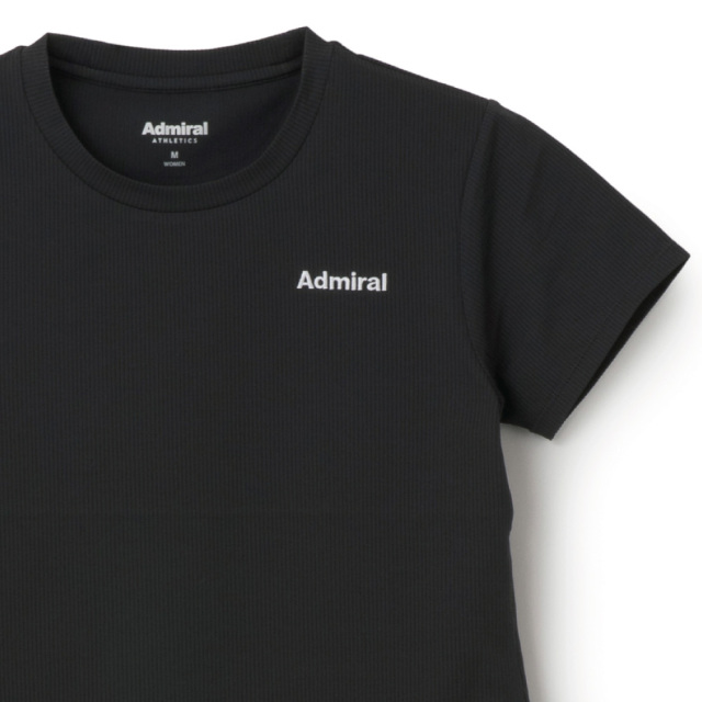ADMIRAL ピケサッカークロスレイヤードヘムTEE　ATLA662-10 レディス