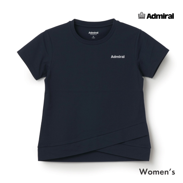 ADMIRAL ピケサッカークロスレイヤードヘムTEE　ATLA662-30