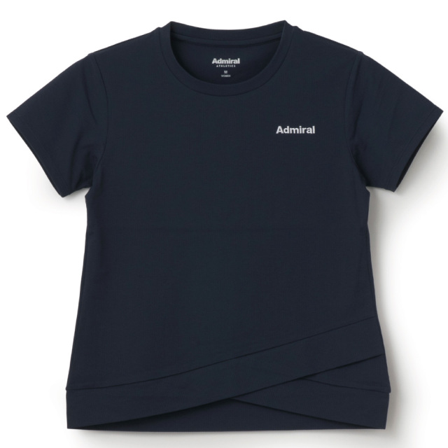 ADMIRAL ピケサッカークロスレイヤードヘムTEE　ATLA662-30