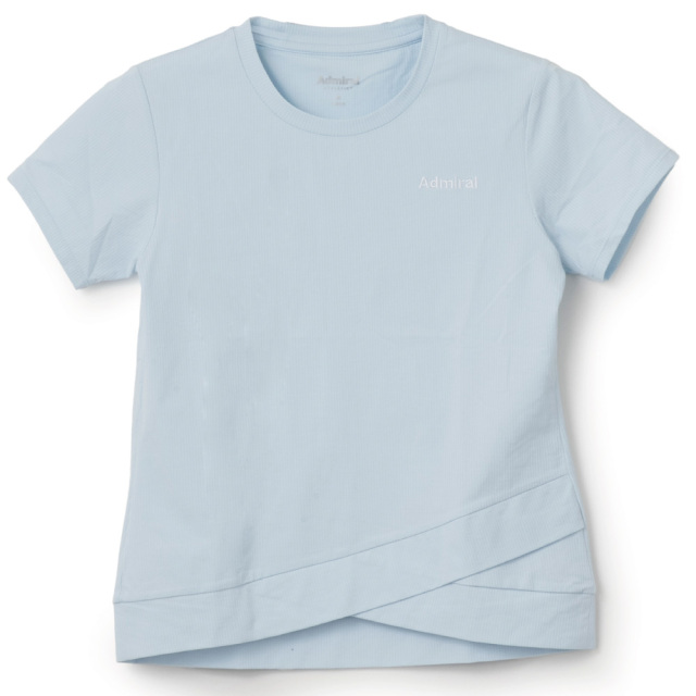 ADMIRAL ピケサッカークロスレイヤードヘムTEE　ATLA662-39 レディス