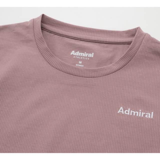 ADMIRAL ピケサッカークロスレイヤードヘムTEE　ATLA662-45 レディス
