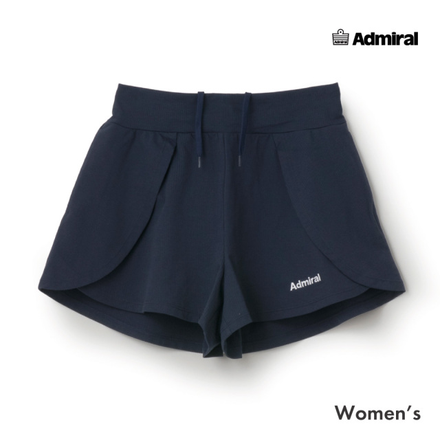 ADMIRAL ピケサッカーサイドフラップショーツ　ATLA665-30 レディス　2026FW　